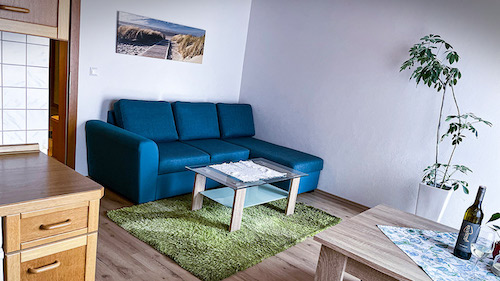 Couch im Apartment